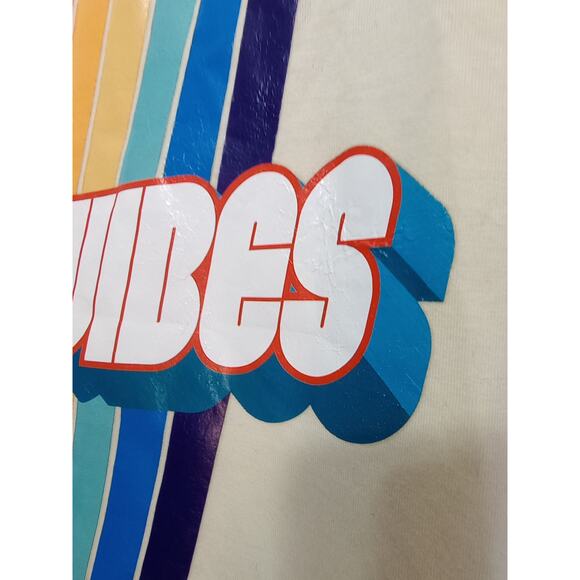 ASPCA Dog Apparel Clothing T-Shirt "Wag Vibes" Retro print Size Large - Picture 2 of 5